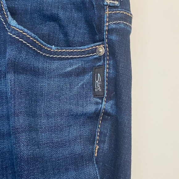 Silver Jeans Co. Elyse Slim Boot Jeans 18Wx33 - Picture 3 of 7